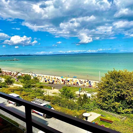 Studio Mit Panorama-Meerblick Und Direkter Strandlage In Scharbeutz Exteriér fotografie