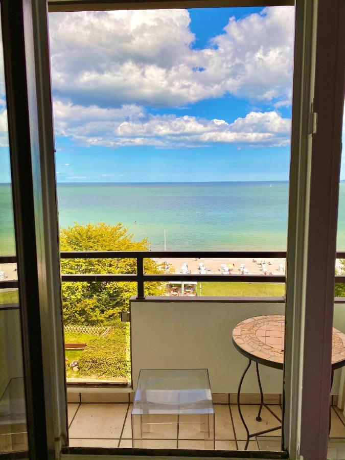 Studio Mit Panorama-Meerblick Und Direkter Strandlage In Scharbeutz Exteriér fotografie