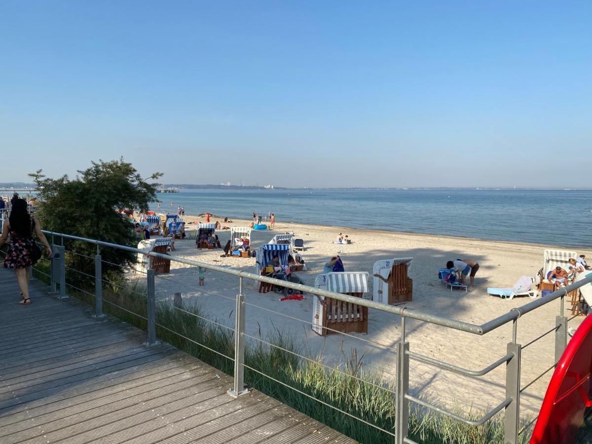 Studio Mit Panorama-Meerblick Und Direkter Strandlage In Scharbeutz Exteriér fotografie